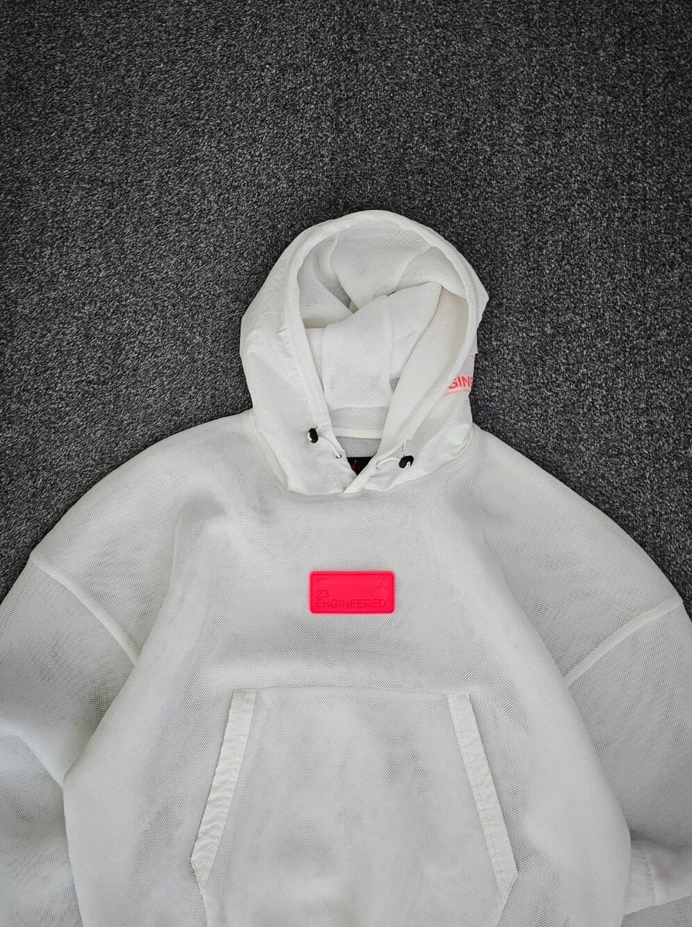 Nike Jordan Men’s 23 Engineered Space Mesh Pullover Hoodie Size Medium